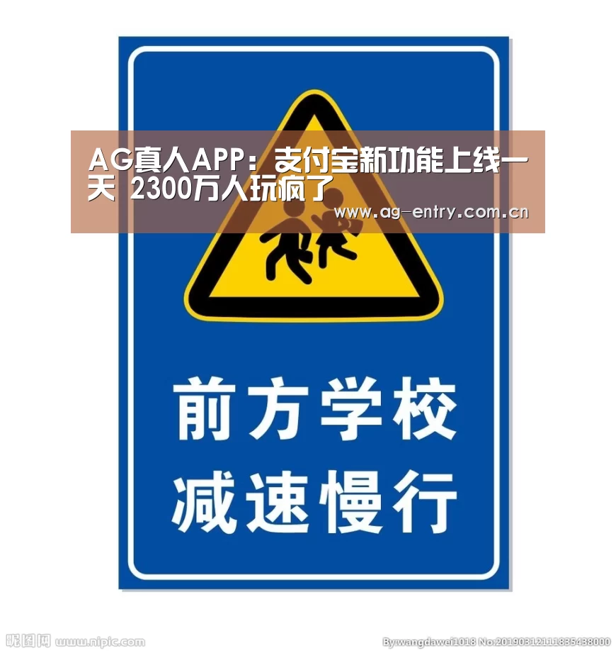 AG真人APP：支付宝新功能上线一天 2300万人玩疯了(图1)