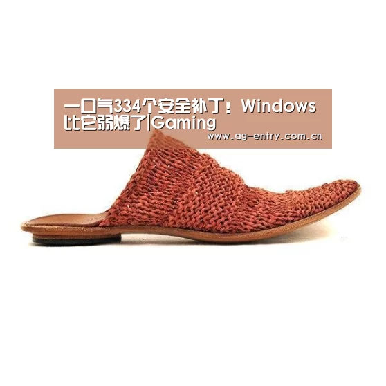 一口气334个安全补丁!Windows比它弱爆了|Gaming(图3) AG真人娱乐